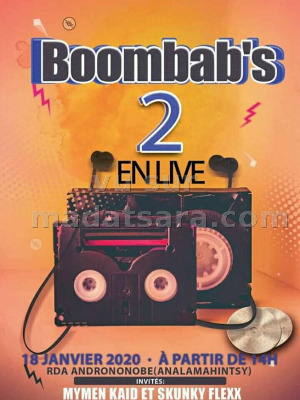 Boombab's 2 en live - Rda Analamahitsy Antananarivo‍
