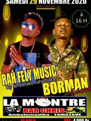 Borman Lion & Rah Fely Bar Chris Ambolomadinika