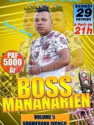 Boss Mananarien‍ - Bar Volume 5 Soanierana Ivongo‍