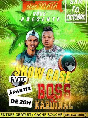 Boss Mananarien & Kardinal showcase Chez Diata