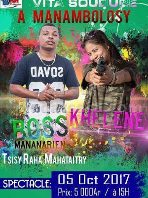 Boss Mananarien & Khelene en concert à Manambolosy