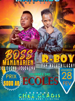 Boss Mananarien‍ R-Boy‍ - journée des écoles - Chez Gladis Mahambo