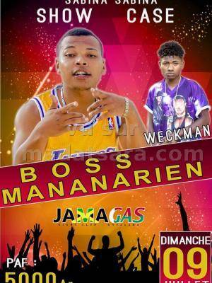 Boss Mananarien & Weckman en show case au Discothèque Jamagas Antalaha