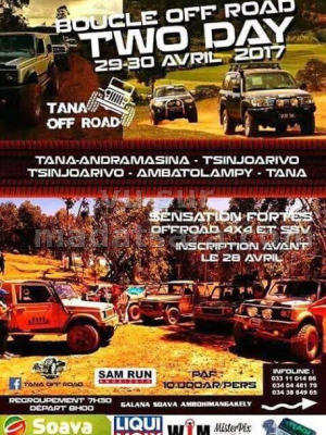 Boucle Off road two day -