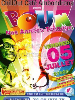 Boum nos années teenage au Chillout Café Ambondrona