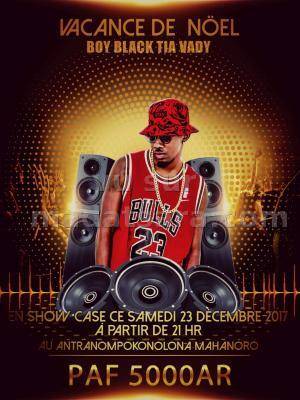 Boy Black en show case Tranompokonolona Mahanoro