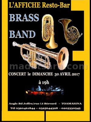 Brass Band - Affiche Resto Bar Toamasina‍