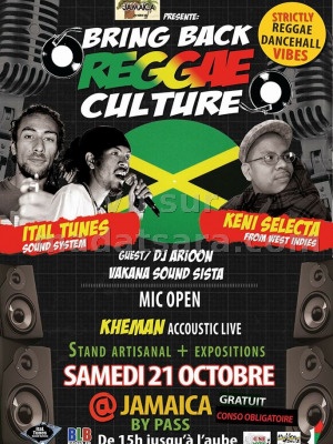 Bring back reggae culture au Jamaica By Pass‍