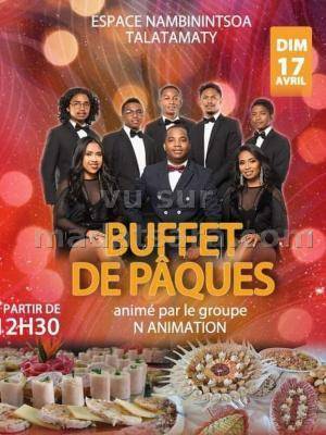 Buffet de pâques - Espace Nambinintsoa Talatamaty