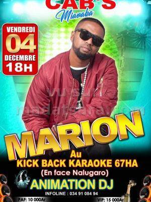 Cab's Marion Kick Back (Karaoké)