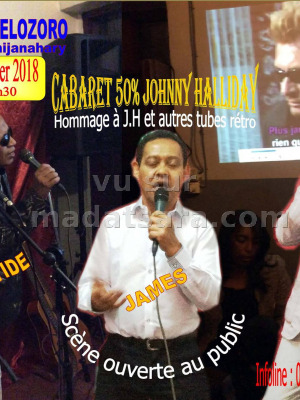 Cabaret 50% Jhonny Halliday - Restaurant Telozoro‍