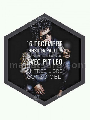 Cabaret acoustic avec Pit Leo‍ - La Palette Antsirabe‍