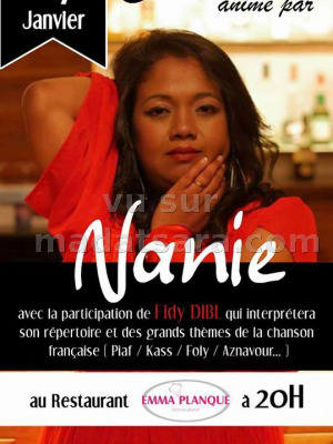 Cabaret animé par Nanie‍ - Restaurant Emma Planque