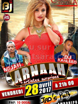 Cabaret Arnaah‍ au JAO'S PUB‍ avec Mijah‍