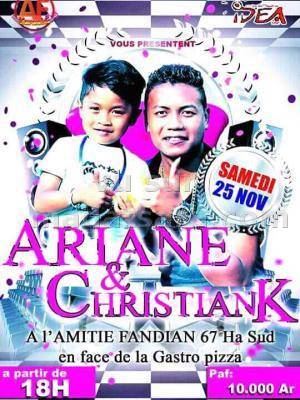 Cabaret avec Ariane & Christian K - Amitie Fandian 67Ha