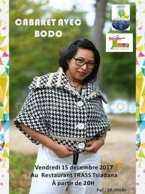 Cabaret avec Bodo‍ au TRASS Tsiadana‍