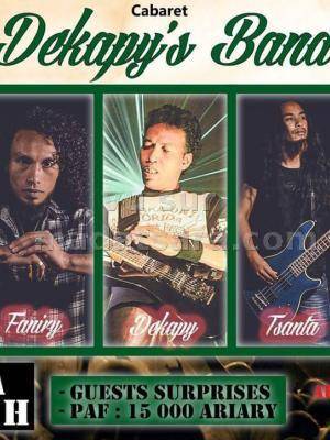 Cabaret avec Dekapy's Band Piment Café Behoririka