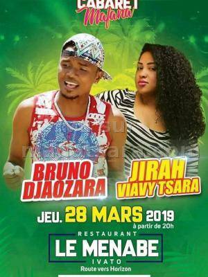 Cabaret Bruno djaozara & Jirah Restaurant Le Menabe Ivato