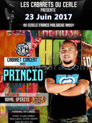 Cabaret concert avec Princio‍ - CFM - Cercle Franco-Malgache‍