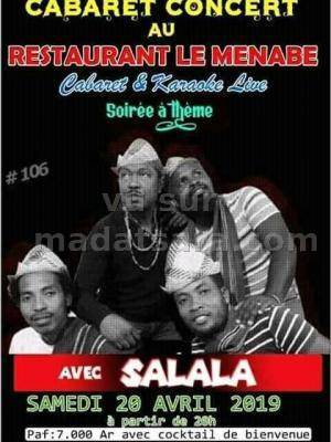 Cabaret concert Salala Restaurant Le Menabe Ivato
