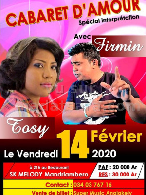 Cabaret d'amour - Tosy‍ - Firmin‍ - SK Melody Mandriambero‍