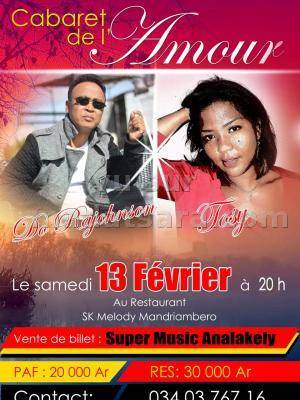 Cabaret de l'amour SK Melody Mandriambero