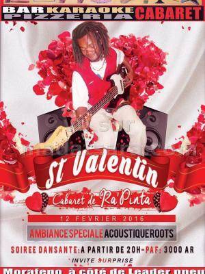 Cabaret de Ra'Pinta Saint-Valentin ambiance spéciale acoustique Roots à Morafeno