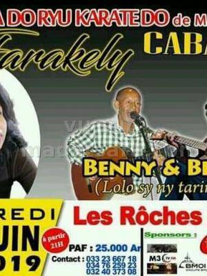 Cabaret Fara kely, Benny, Bebey Les Roches Rouges Mahajanga