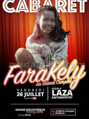 Cabaret Fara kely‍ - Espace Laza Antanifotsy Ambatondrazaka‍