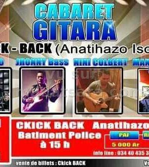 Cabaret gitara Ckick-Back Anatihazo Isotry Ralanto, Johnny Bass, Nini Kolibera, Manda
