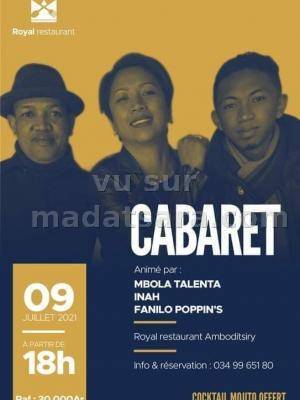 Cabaret Inah, Mbola Talenta, Fanilo Poppin's Restauran Royal Amboditsiry