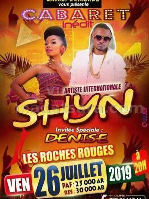 Cabaret inédit Shyn & Denise Les Roches Rouges Mahajanga