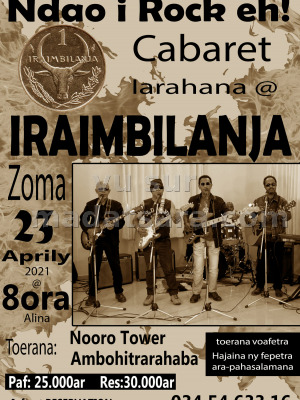 Cabaret Iraimbilanja‍ - Nooro Tower Ambohitrarahaba‍