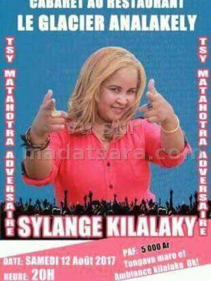 Cabaret Le Glacier Analakely avec Sylange