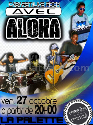 Cabaret live avec Aloka - La Palette Antsirabe‍