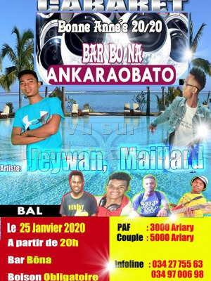 Cabaret Maillard‍ Jeaywan - Bar Bona Ankaraobato