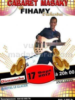 Cabaret masaky Fihamy Le Glacier Analakely