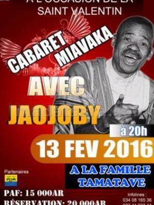 Cabaret miavaka avec Jaojoby à la Famille Tamatave