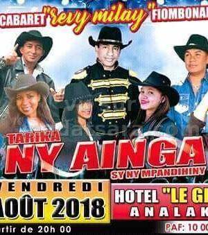 Cabaret revy milay Ny Ainga Le Glacier Analakely