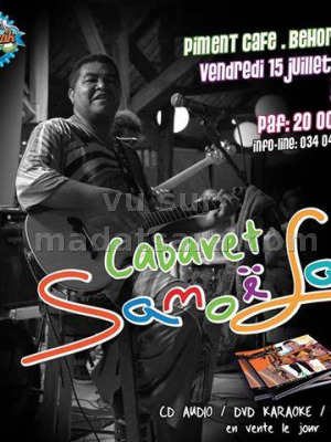 Cabaret Samoela au Piment Café Beboririka