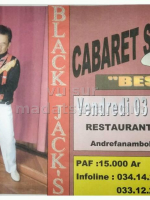 Cabaret spécial Black jacks‍ - Restaurant Telozoro‍