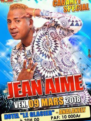 Cabaret spécial Jean Aimé - Le Glacier Analakely