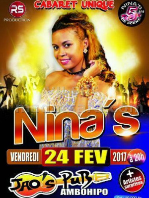 Cabaret unique avec Nina's‍ au JAO'S PUB‍