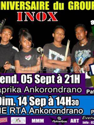 Avec Green, Inox, Kiaka, Famaky, Rheg.