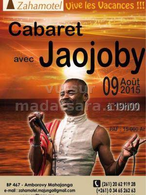 Cabaret avec Jaojoby au Sofitrans Zahamotel