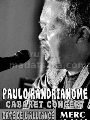Cabaret concert avec Paulo Randrianome au Café de l'Alliance