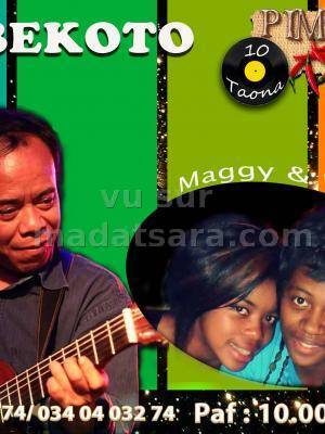 Cabaret Concert - Bekoto avec Maggy &amp; Mall's au Piment Café