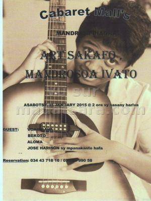 Cabaret Mall's au Art Sakafo Mandrosoa Ivato avec Voahirana, Bekoto, Aloma