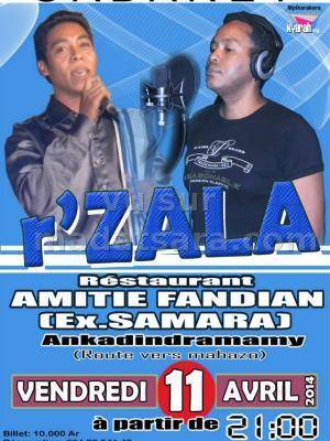 Cabaret r'Zala au Restaurant Amitié Dandian (ex-Samara)