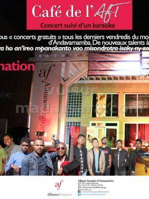 Café de l'Art suivi d'un karaoké à l'Alliance Française d'Antananarivo